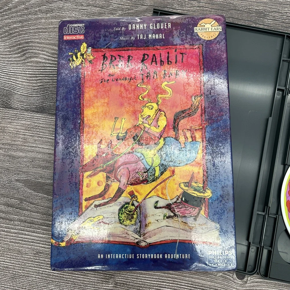 Brer Rabbit and the Wonderful Tar Baby Philips CDI CD-I - NO MANUAL W/ Sleeve